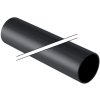 GEBERIT PE trubka DN200, 5m, PN4, odpadní, v tyčích, PE HD, černá