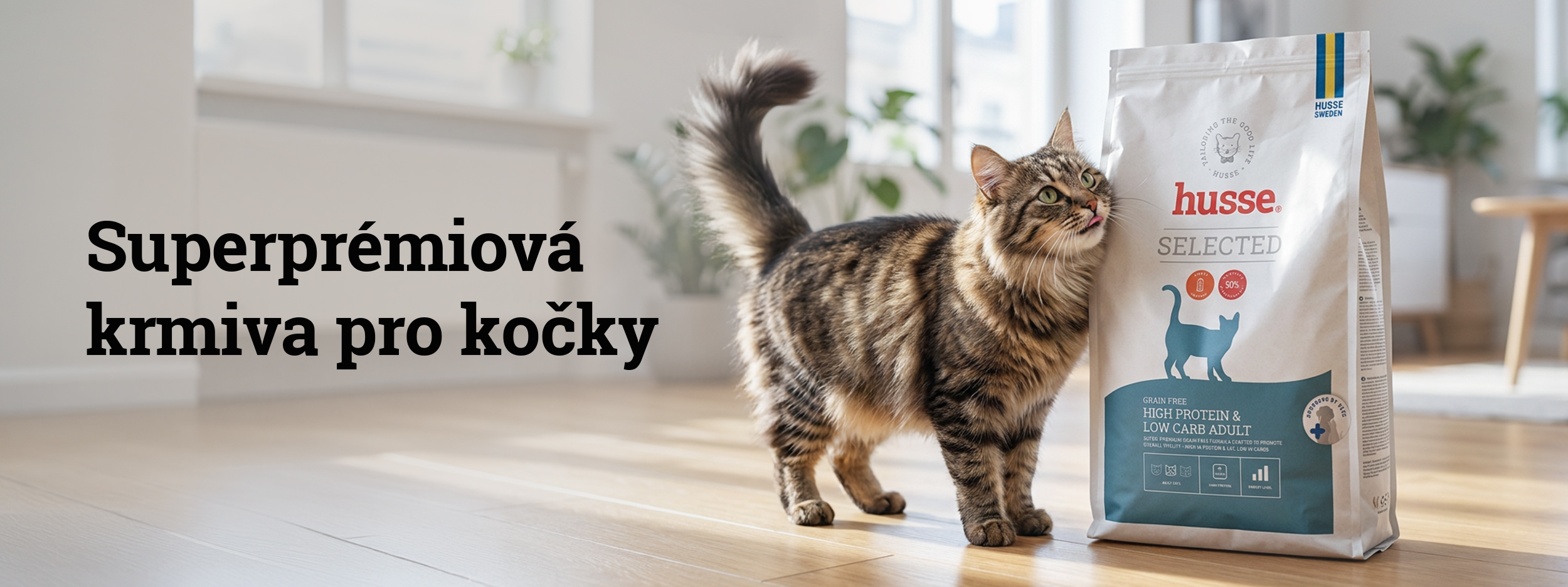 Superprémiová krmiva pro kočky