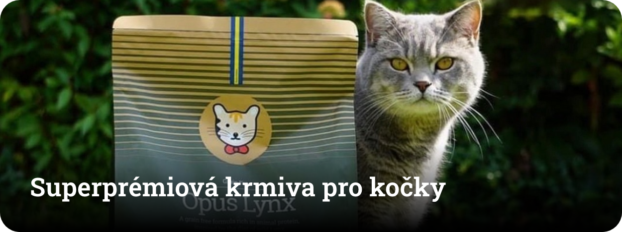 Superprémiová krmiva pro kočky
