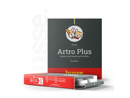 242 1 artro plus 30 tablet prirodni doplnek stravy v tabletach s glukosaminem a chondroitinem pro psy a kocky