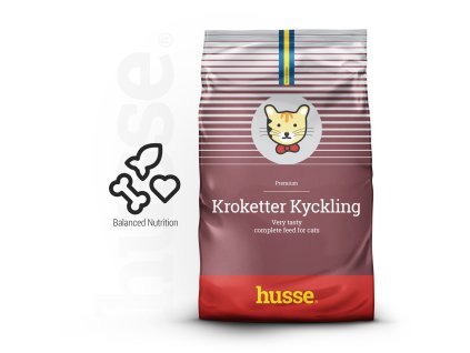 281 1 kroketter kyckling 2 kg granulovane krmivo pro dospele kocky s kurecim masem