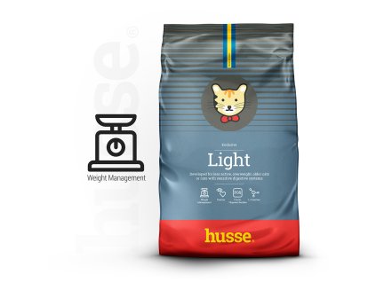 Exclusive Light | Granulované krmivo pro méně aktivní, starší a obézní kočky (Balení 2 kg)