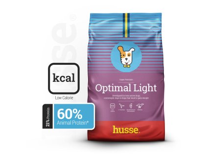 Optimal Light | Granulované krmivo s nízkým obsahem energie pro optimální kontrolu hmotnosti (Balení 15 kg)