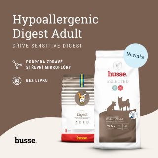 Novinka! ✨ Psí bestseller se také dočkal nového obalu a vylepšeného složení. 🐶 Hypoallergenic Digest Adult je...
