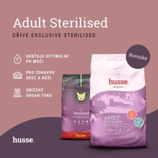 Novinka! ✨ Váš kočičí oblíbenec dostal nový obal i vylepšené složení. 😻 Nové Adult Sterilised je navržené přesně pro...