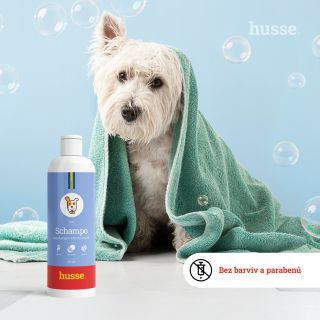 🫧🐶 Dopřejte mazlíčkovi voňavý a čistý kožíšek. Husse šampon pokožku a srst psa jemně vyčistí a díky kokosovému a olivovému...