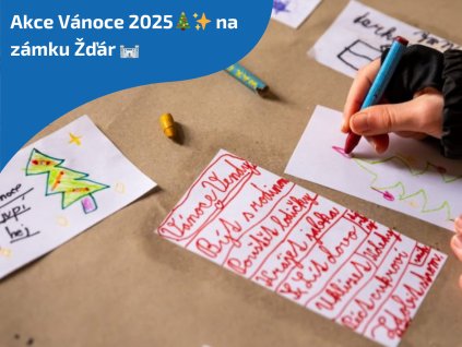 Akce Vánoce 2025🎄✨ na zámku Žďár 🏰
