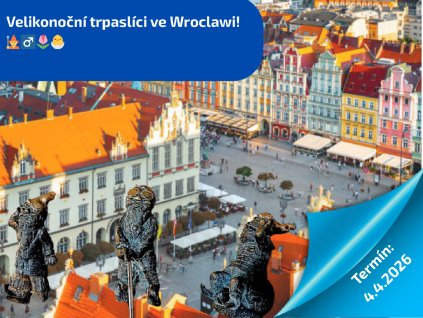 Velikonoční trpaslíci ve Wroclawi!🧙‍♂️🌷🐣
