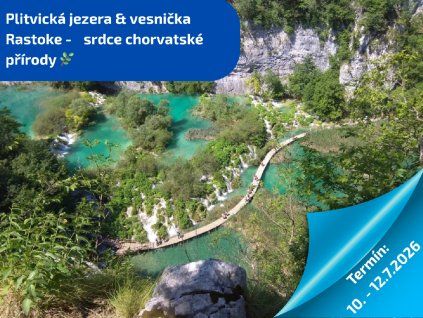 Plitvická jezera úvod