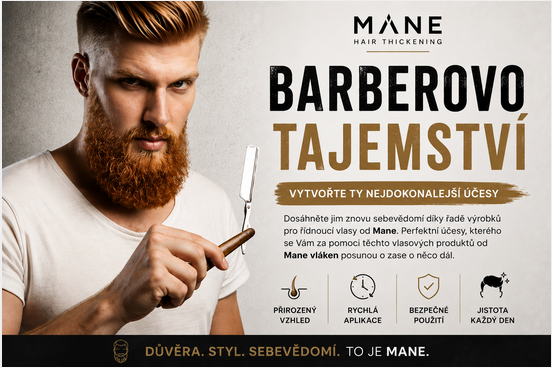 Proč by měli barbeři používat a doporučovat MANE svým zákazníkům