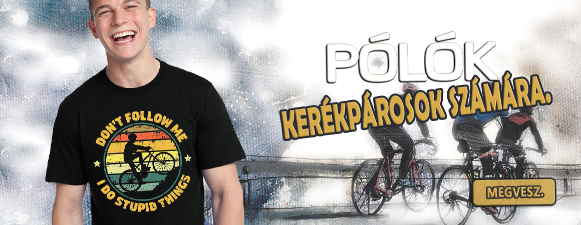 pólók kerékpárosok számára