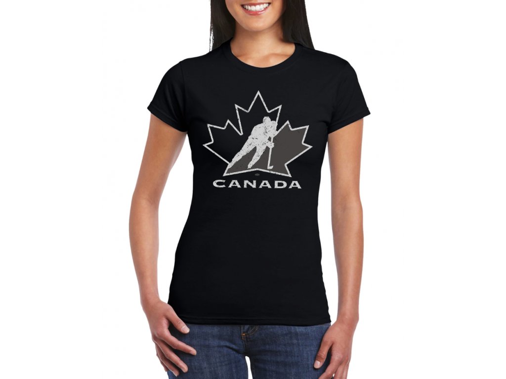 damske tricko Kanada Hokej
