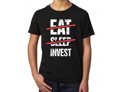 dětské tričko Investuj