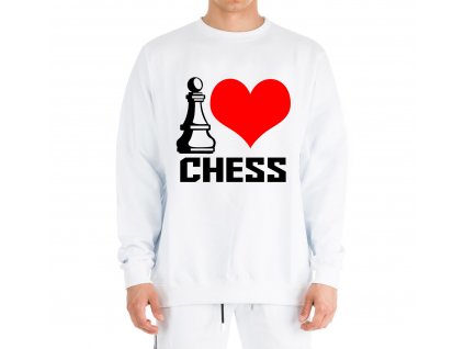 Mikina Miluji šachy