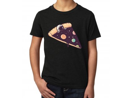 detske tricko Pizza astronaut