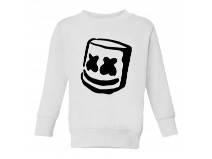 Dětská mikina Marshmello smile