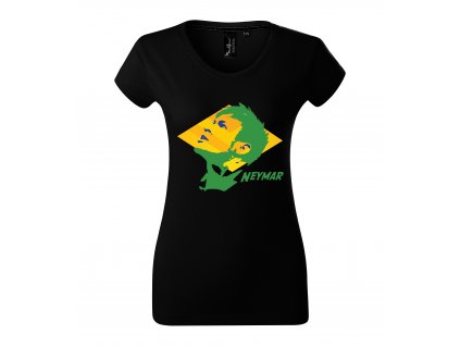 Dámské tričko Neymar brazílie