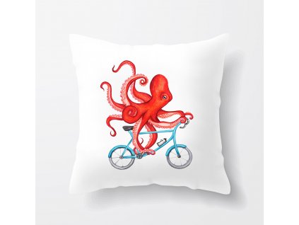 Polštář Cyklista Chobotnice