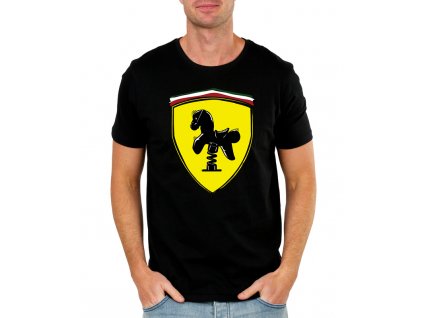 pánské tričko Ferrari kůň