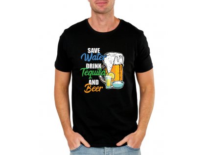 pánské tričko Pivo a tequila