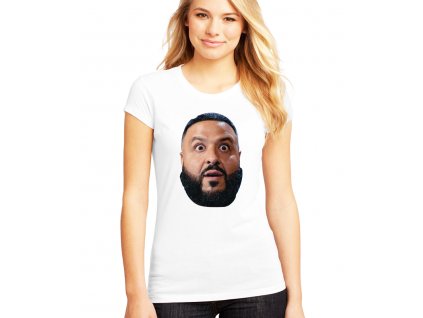 dámské bílé tričko DJ Khaled Překvapený