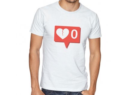 Pánské tričko Žádné notifikace instagram