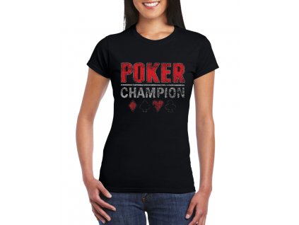 damske tricko Poker Champion