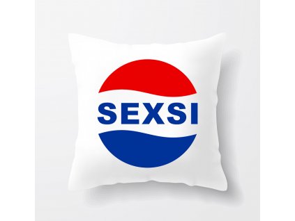 polštář Sexsi Parodie Pepsi
