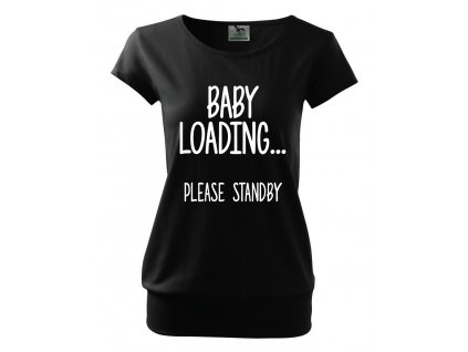těhotenské černé tričko miminko se načítá, prosím vydržte.