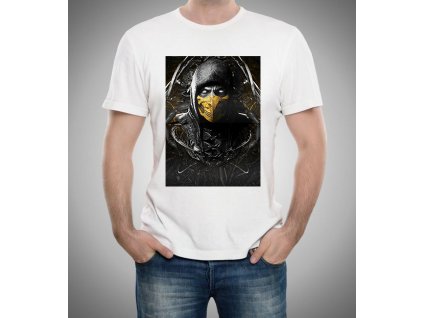 Pánské tričko Mortal Kombat Scorpion