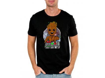 Pánské tričko Groot Strážci galaxie