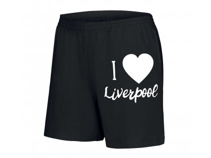 dámské šortky Miluji Liverpool FC