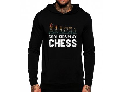 mikina Cool děti hrajou šachy