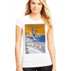 dámské tričko Snowboard jízda
