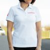SEGWAY POWERSPORTS White Women Polo T-shirt