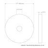 Pad melaminový 17" / 430 mm elaminPlusPad