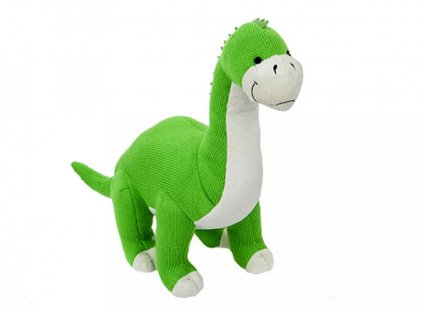 6272 plys dinosaurus pleteny zeleny 48cm