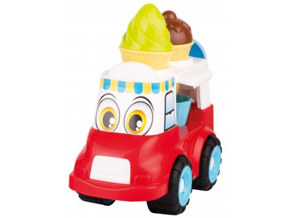 Auto s očima - zmrzlinářské auto