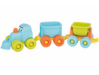 Vláček s 2 vagónky