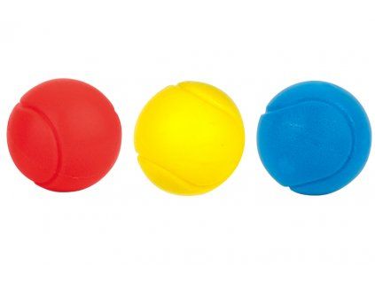 MÍČ SOFT 3ks V SACKU 7cm