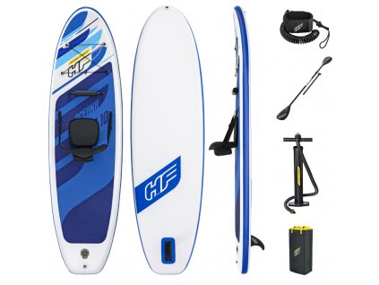 Paddleboard OCEANA CONVERTIBLE set se sedačkou, pádlem, ruční pumpou a taškou