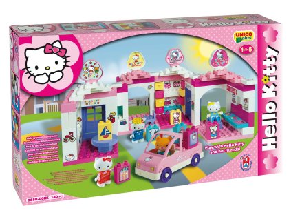 Stavebnice Unico Plus Hello Kitty 140 ks