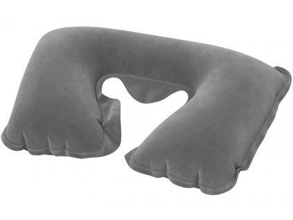 Nafukovací mikroplyšový polštářek cestovní 37 x 24 x 10 cm