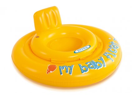 Nafukovací kruh 6-12 měsíců s otvory pro nohy