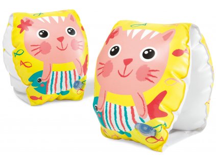 Nafukovací rukávky od 6 měsíců do 3 let happy kitten