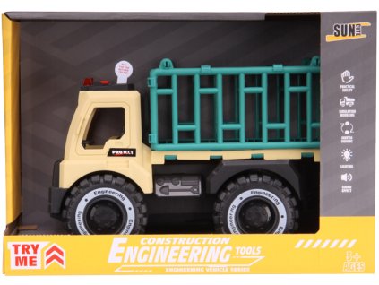 Auto přeprava dinosaurů se světelnými a zvukovými efekty