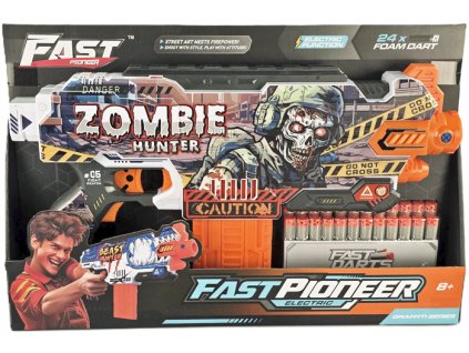 Pistole na EVA naboje, 3D potisk (zombie)