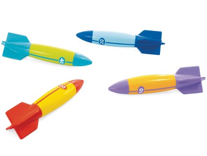 Torpéda do vody 4 ks na kartě