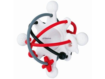 GiliGums™ chrastící kousátko kontrastní kosmos