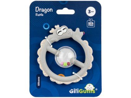 GiliGums™ chrastítko spící drak